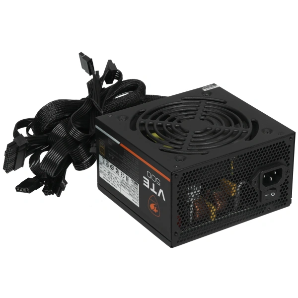 Купить блок питания cougar vte 500w v2 [cgr bs-500r] черный