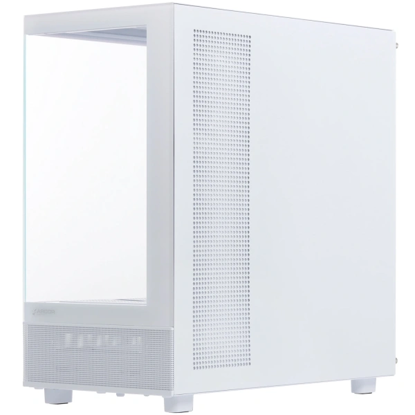 Купить корпус ardor gaming crystal cc1 white  белый