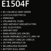 Купить 15.6" ноутбук asus vivobook go 15 oled e1504fa-l1661 зеленый