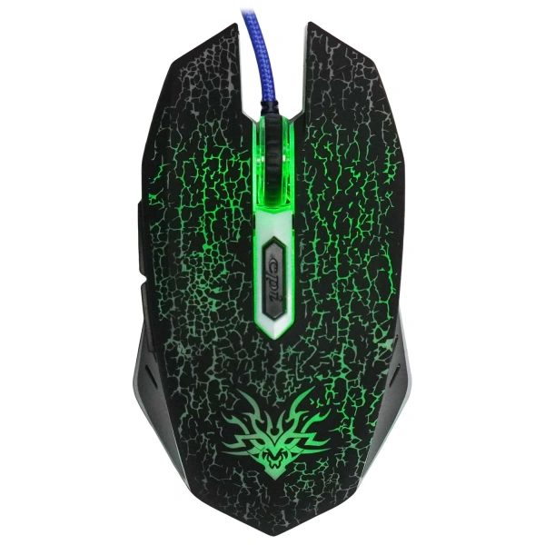 Купить мышь проводная qumo dragon war blackout [21347] черный