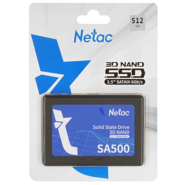 Купить 512 гб 2.5" sata накопитель netac sa500 [nt01sa500-512-s3x]