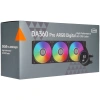 Купить система охлаждения pccooler da360 pro argb digital bk