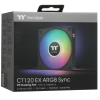 Купить комплект вентиляторов thermaltake ct120 ex argb sync [cl-f181-pl12sw-a]