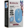 Купить мышь беспроводная defender smart mm-396 [52397] синий