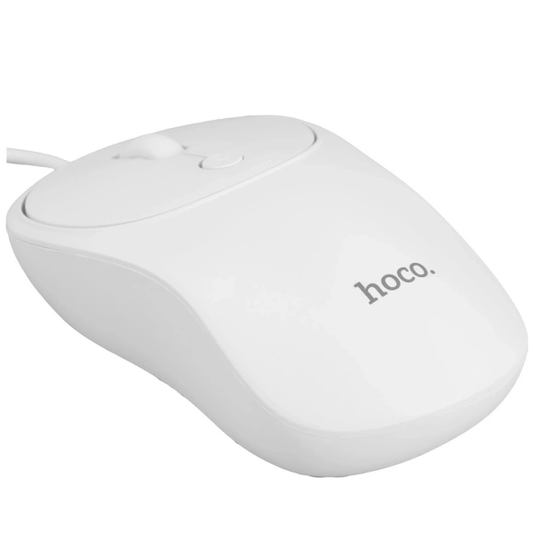 Купить мышь проводная hoco gm13 esteem business [6931474757852] белый