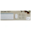 Купить клавиатура+мышь беспроводная logitech slim wireless desktop mk470 белый