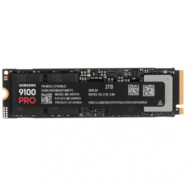 Купить 2000 гб m.2 nvme накопитель samsung 9100 pro [mz-vap2t0bw]