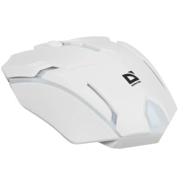 Купить мышь проводная defender cyber mb-560l [52561] белый