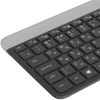 Купить клавиатура+мышь беспроводная   logitech slim wireless desktop mk470 черный