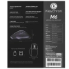 Купить мышь беспроводная/проводная keychron m6 [m6-a1] черный