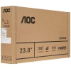 Купить 23.8" монитор aoc 24e3um черный