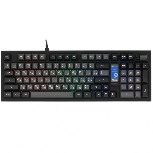 Купить клавиатура проводная + беспроводная akko 5098b