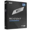 Купить материнская плата msi pro b760m-p