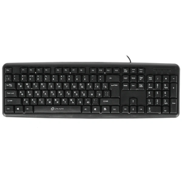 Купить клавиатура проводная oklick 180v2