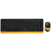 Купить клавиатура+мышь беспроводная a4tech fstyler fg1010 черный