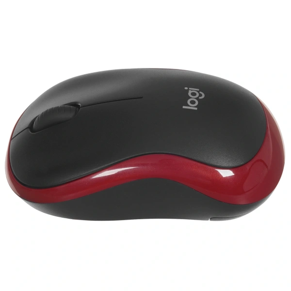 Купить мышь беспроводная logitech m185 red [910-002633] красный