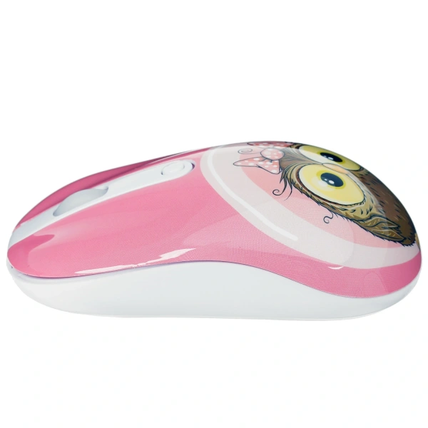 Купить мышь беспроводная dexp wm-311wu owl  розовый