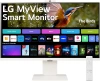 Купить 31.5" монитор lg myview 32sr85u-w белый
