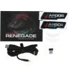 Купить мышь беспроводная/проводная ardor gaming renegade wireless [ardw-rg3325-bk] черный