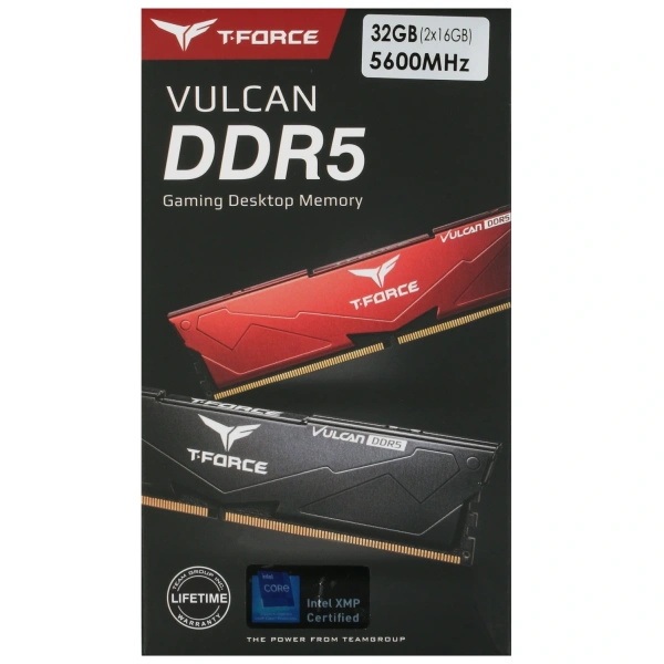 Купить оперативная память team group t-force vulcan [flbd532g5600hc36bdc01] 32 гб