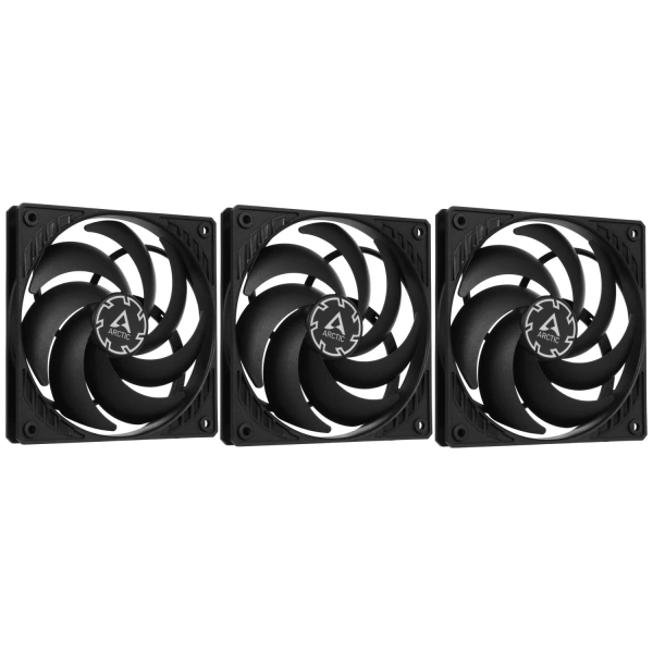 Купить комплект вентиляторов arctic cooling p12 slim pwm pst [acfan00275a]