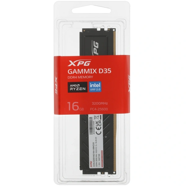 Купить оперативная память adata xpg gammix d35 [ax4u320016g16a-sbkd35] 16 гб