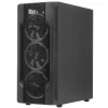 Купить корпус powercase mistral x4 mesh led [cmixb-l4] черный