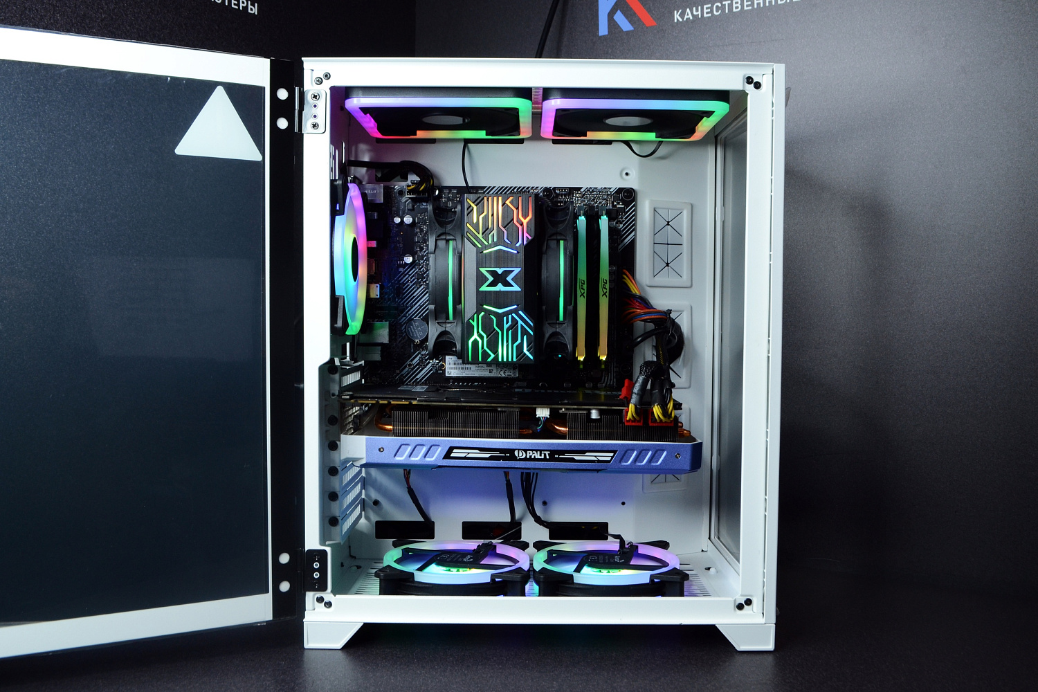Компьютер AMD Ryzen 7 1800X, nVidia GeForce GTX 1080 Palit JetStream