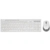 Купить клавиатура+мышь беспроводная   genius slimstar 8230 белый