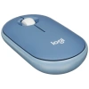 Купить мышь беспроводная logitech pebble m350 [910-006655] синий