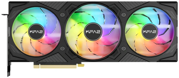 Купить видеокарта kfa2 geforce rtx 5070ti rock(x) 3fan rgb black [57izn6mdbuek]