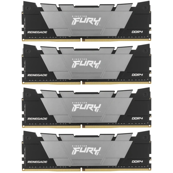 Купить оперативная память kingston fury renegade [kf436c16rb2k4/32] 32 гб