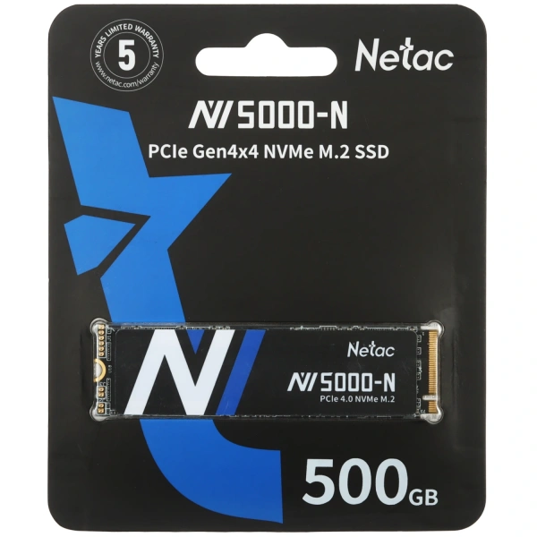 Купить 500 гб m.2 nvme накопитель netac nv5000-n [nt01nv5000n-500-e4x]