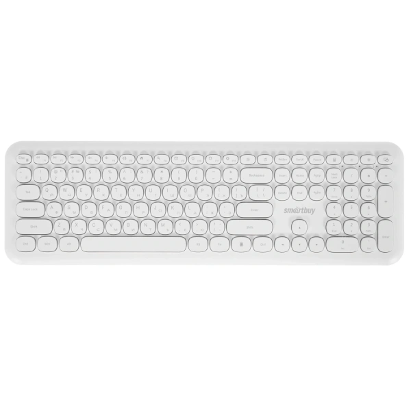 Купить клавиатура+мышь беспроводная   smartbuy sbc-666395ag-w белый