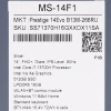 Купить 14" ультрабук msi prestige 14 evo b13m-266ru серебристый