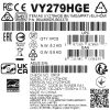 Купить 27" монитор asus vy279hge черный