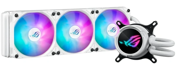 Купить система охлаждения asus rog strix lc iii 360 argb white edition