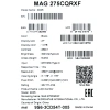Купить 27" монитор msi mag 275cqrxf черный