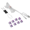 Купить клавиатура проводная + беспроводная redragon garen pro [71745]