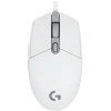 Купить мышь проводная logitech g102 lightsync [910-005809] белый