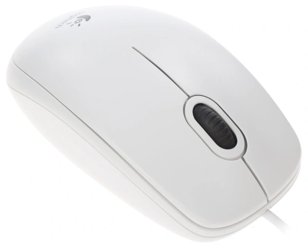 Купить мышь проводная logitech b100 [910-003360] белый