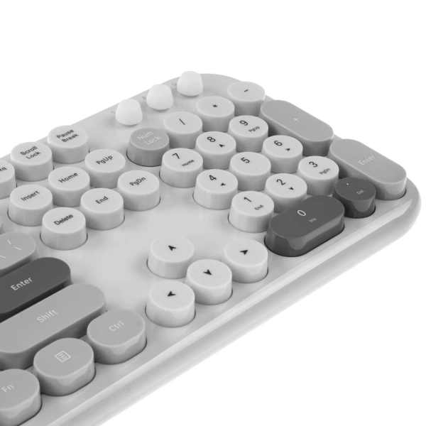 Купить клавиатура+мышь беспроводная   mofii smk-693m2ag белый 1600 dpi d