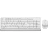 Клавиатура+мышь беспроводная A4Tech Fstyler FG1010 белый