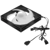 Купить вентилятор powercase m53-14 argb black [m53-14argb]
