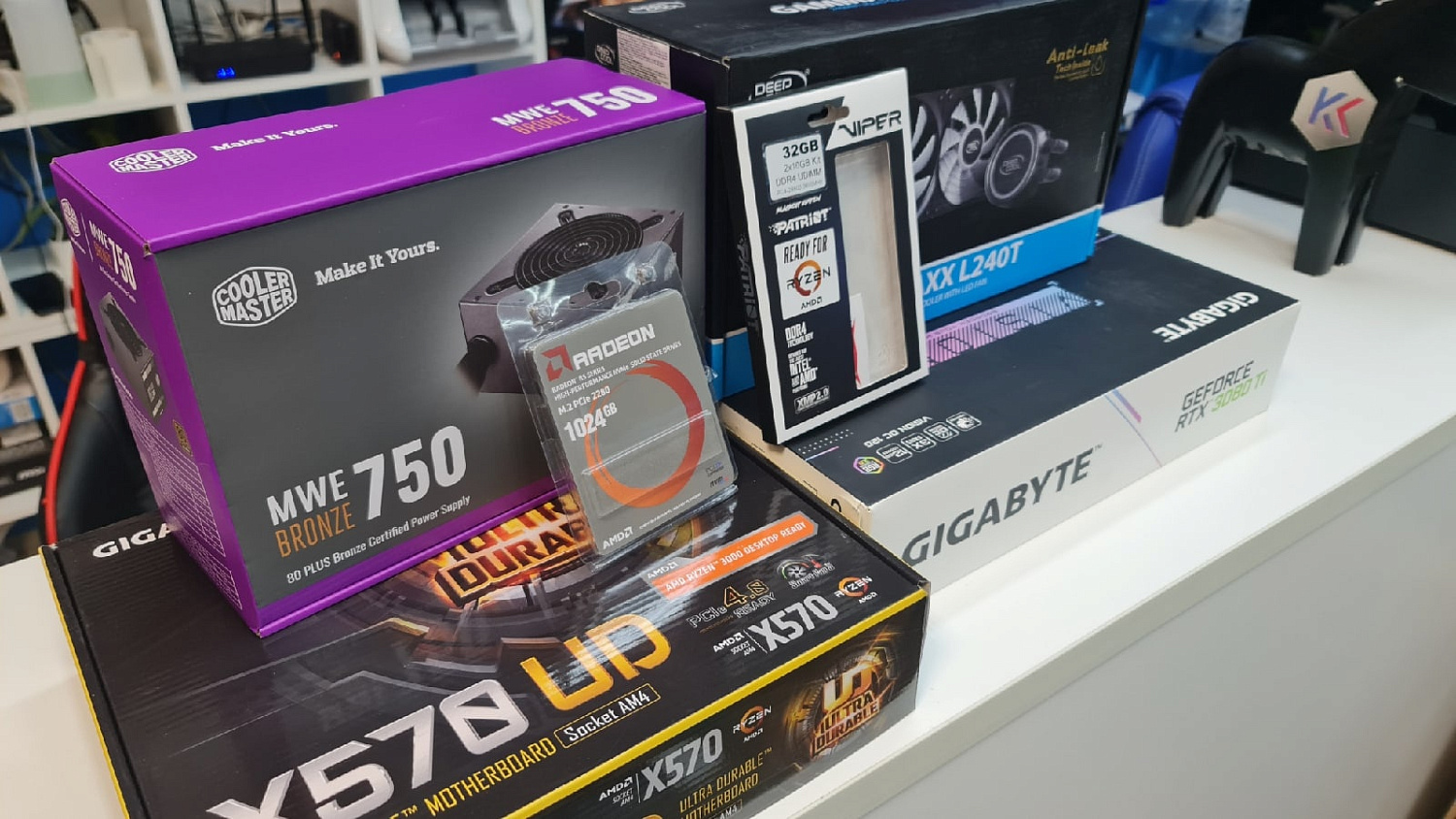 Компьютер AMD Ryzen 9 5900X, nVidia GeForce RTX 3080 TI