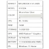 Купить 16" ноутбук tecno megabook k16s серебристый