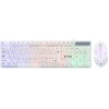 Купить клавиатура+мышь  проводная  aceline gs rage 100 белый