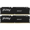 Купить оперативная память kingston fury beast black [kf552c40bbk2-16] 16 гб