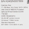 Купить 17.3" ноутбук msi vector 17 hx a14vgg-238ru черный