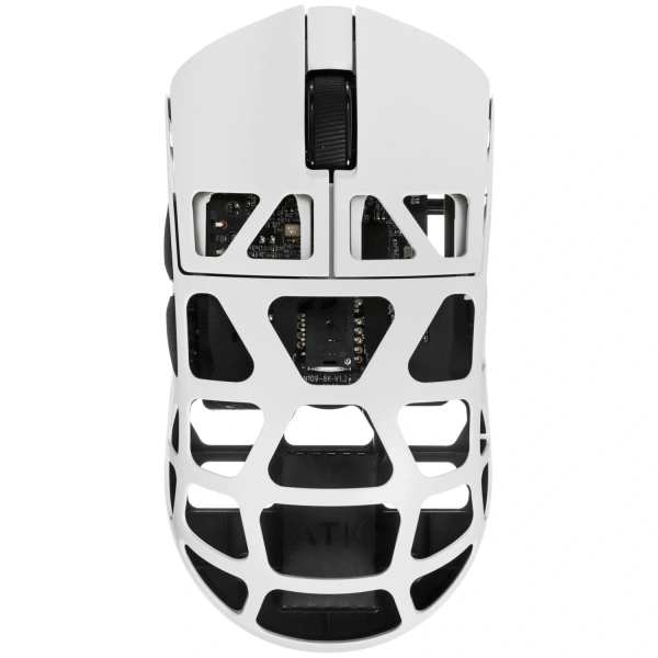 Купить мышь беспроводная/проводная atk fierce x [atk-12050004] белый